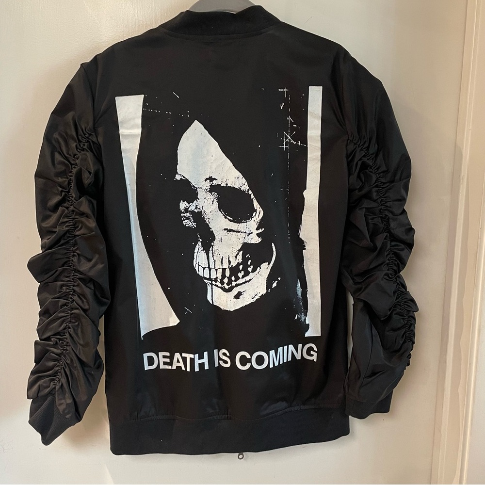 Anchorsand Death is Coming Bomber Jacket